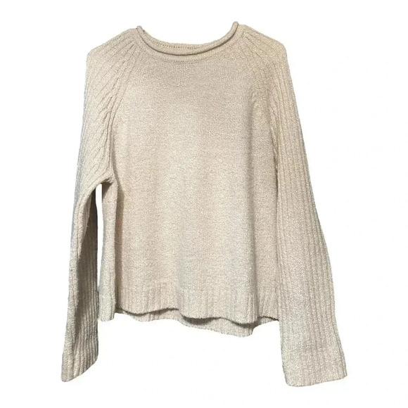Carolyn Taylor Sweaters - Carolyn Taylor Cozy Beige Knit Sweater Size Large